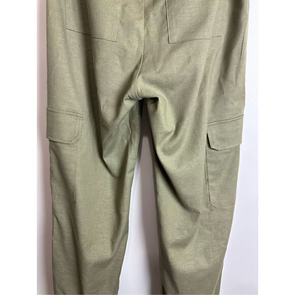 Olive green cargo pants - Picture 7 of 8